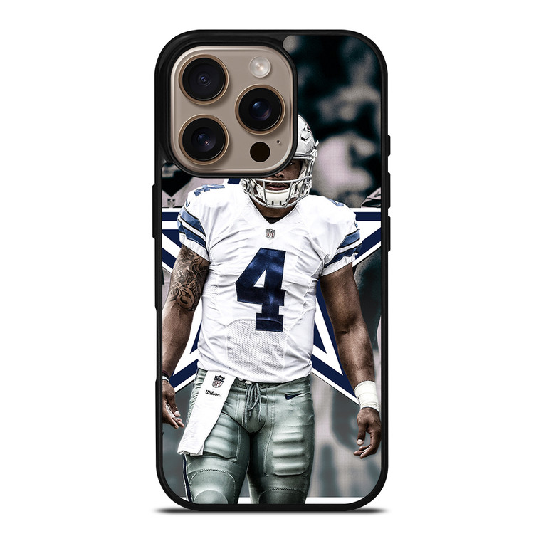 DAK PRESCOTT COWBOYS QB4 iPhone 16 Pro Case Cover