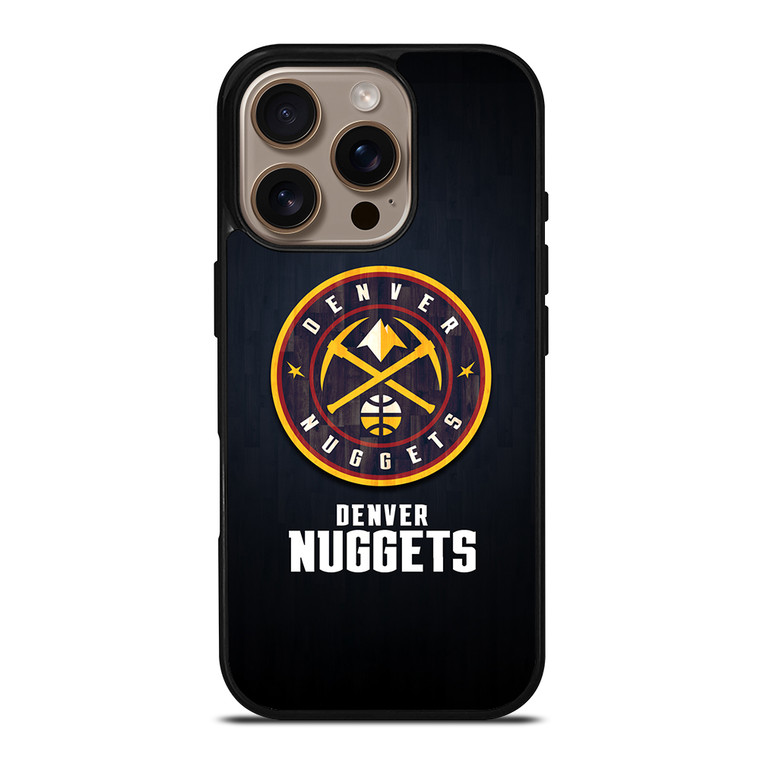 DENVER NUGGETS WOODEN LOGO iPhone 16 Pro Case Cover