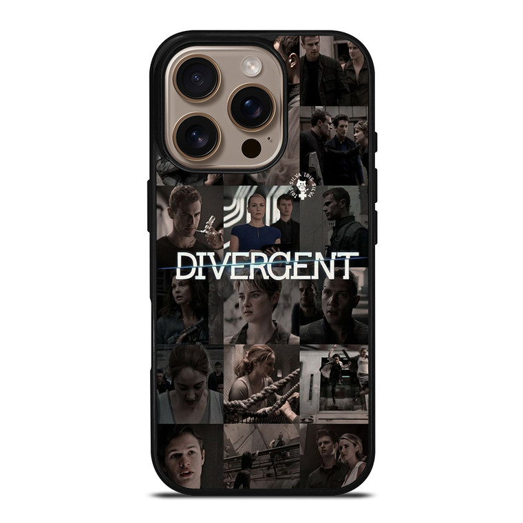 DIVERGENT COLLAGE iPhone 16 Pro Case Cover