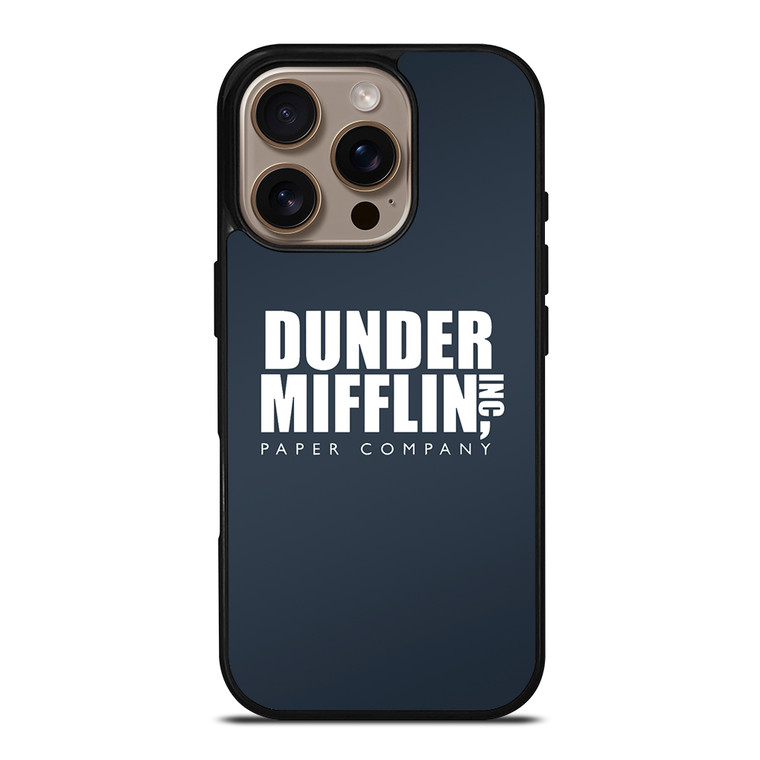 DUNDER MIFFLIN LOGO iPhone 16 Pro Case Cover