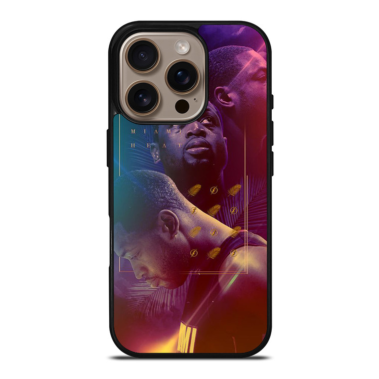 DWYANE WADE NUMBER THREE iPhone 16 Pro Case Cover