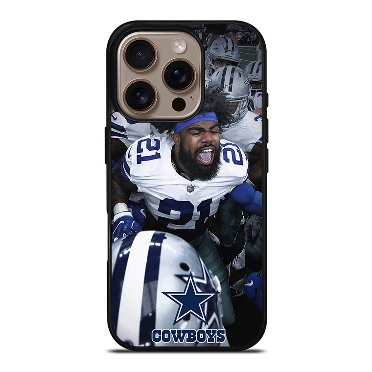 EZEKIEL ELLIOTT COWBOYS PRIDE iPhone 16 Pro Case Cover