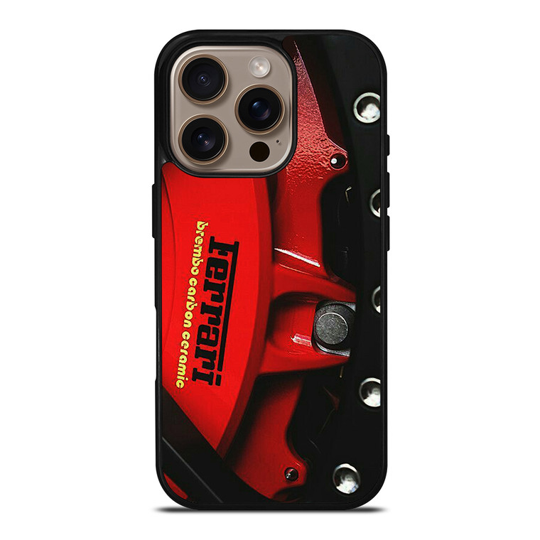 FERRARI LOGO RIM iPhone 16 Pro Case Cover