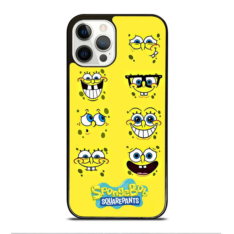 SPONGEBOB SQUAREPANTS FACE iPhone 12 Pro Case Cover