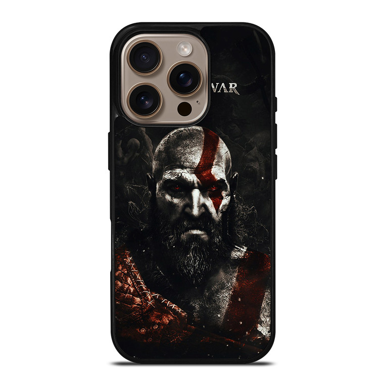 GOD OF WAR KRATOS ART iPhone 16 Pro Case Cover