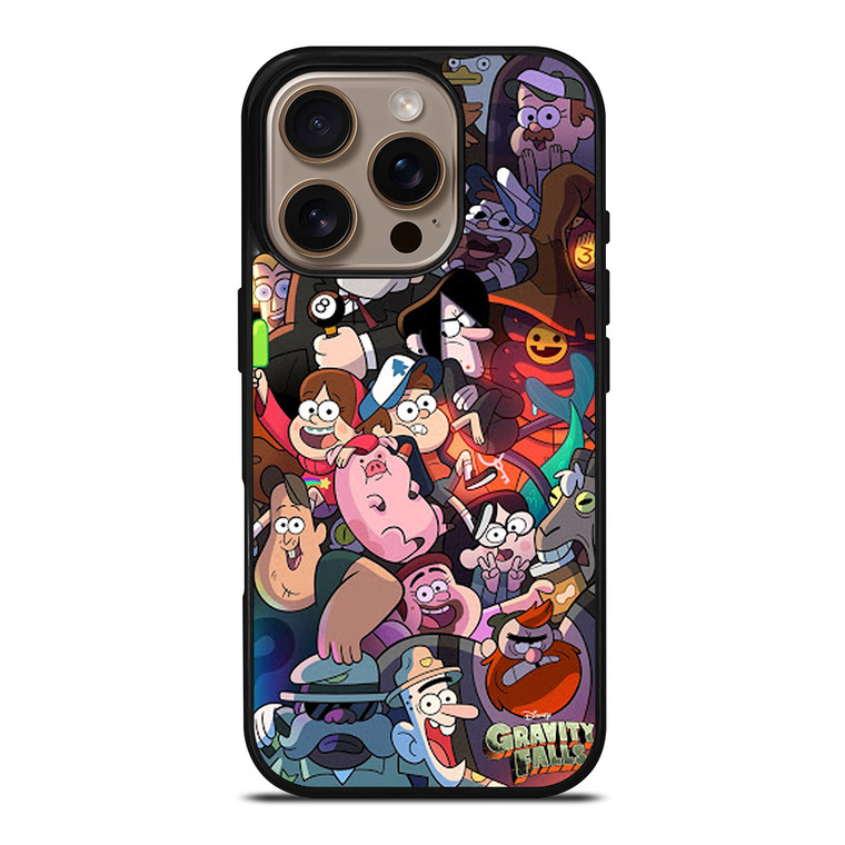 GRAVITY FALLS CHARACTER iPhone 16 Pro Case Cover