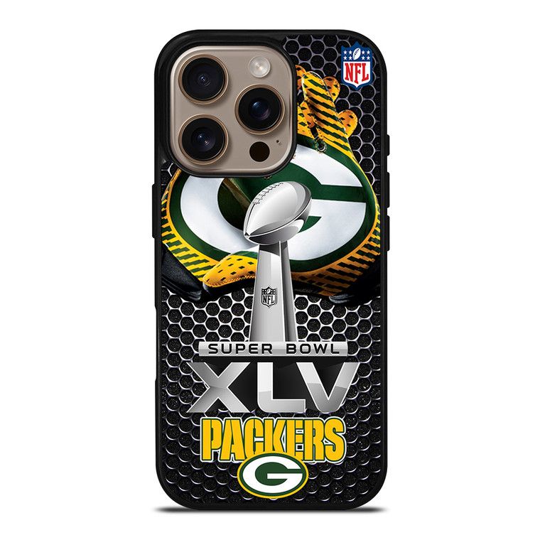 GREEN BAY PACKERS SUPER BOWL XLV iPhone 16 Pro Case Cover