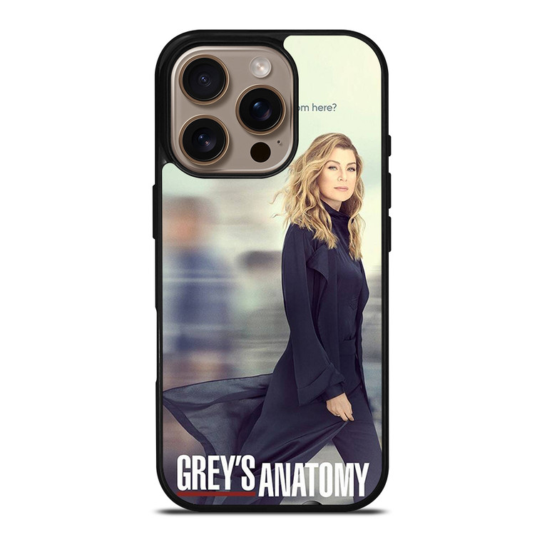 GREY'S ANATOMY DRAMA iPhone 16 Pro Case Cover GREY'S ANATOMY DRAMA iPhone 16 Pro Case Cover