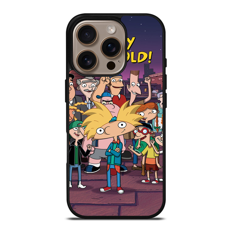 HEY ARNOLD CARTOON iPhone 16 Pro Case Cover