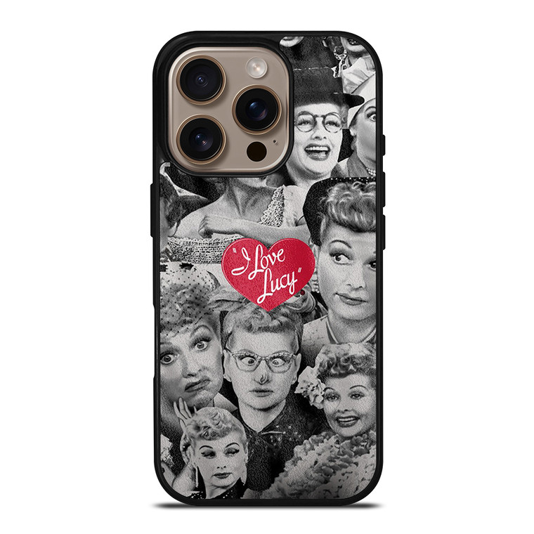 I LOVE LUCY COLLAGE iPhone 16 Pro Case Cover