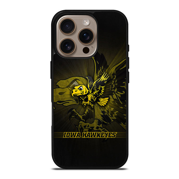 IOWA HAWKEYES 1 iPhone 16 Pro Case Cover