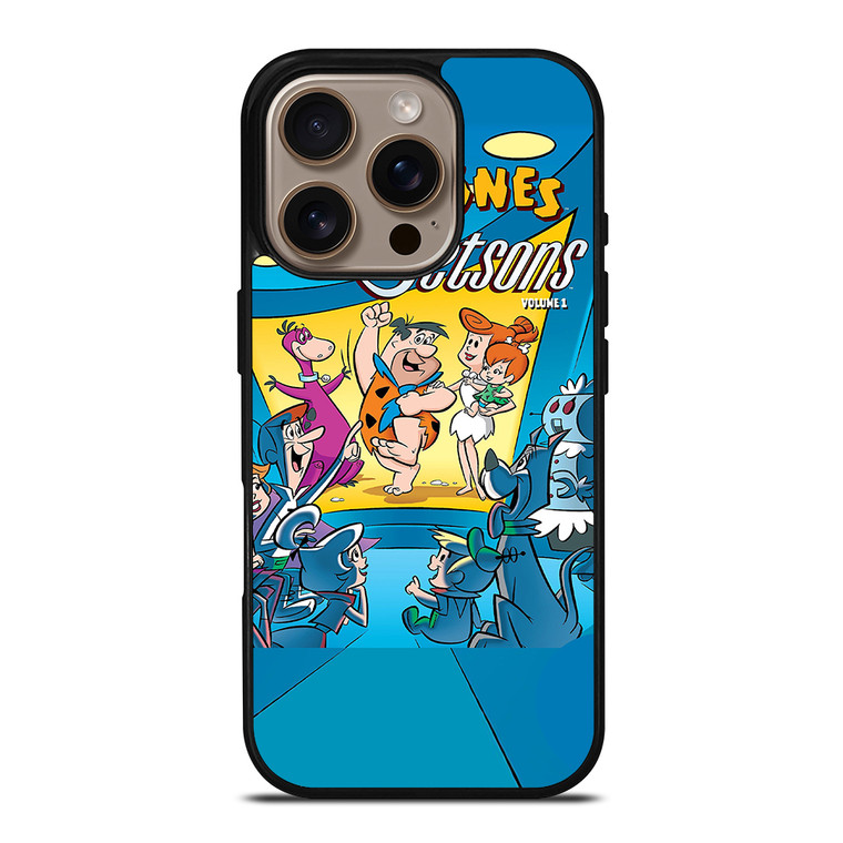 JETSONS MEET FLINTSTONES iPhone 16 Pro Case Cover
