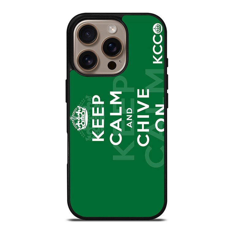 KEEP CALM AND CHIVE ON 2 iPhone 16 Pro Case Cover