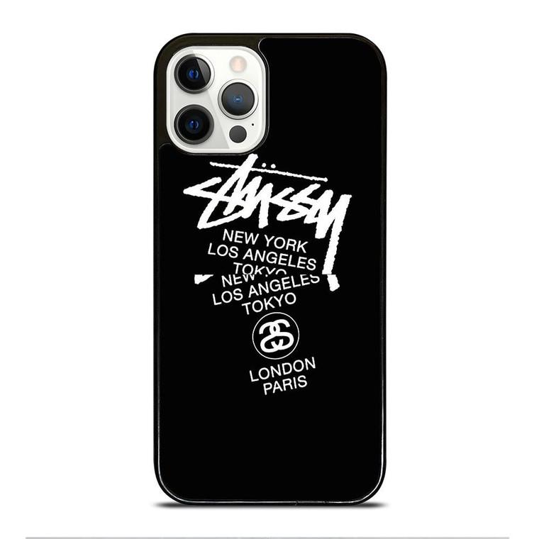 STUSSY METROPOLITAN iPhone 12 Pro Case Cover