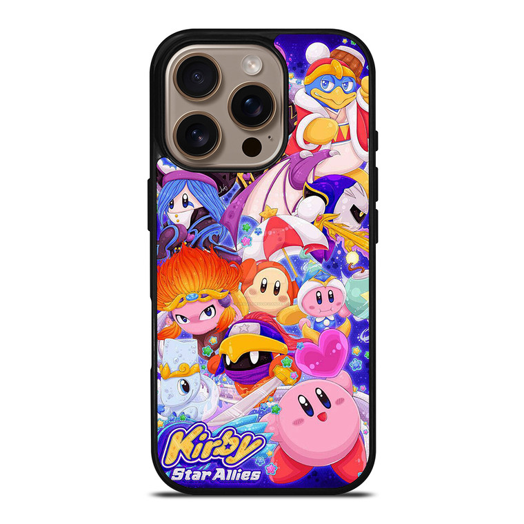 KIRBY DRAW CHARACTER iPhone 16 Pro Case Cover