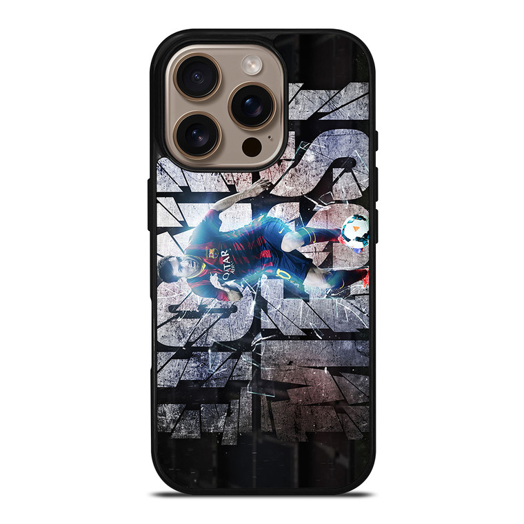 LIONEL MESSI BARCA 2 iPhone 16 Pro Case Cover