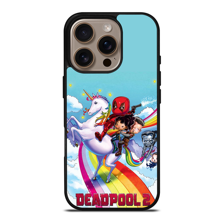 LISA FRANK DEADPOOL iPhone 16 Pro Case Cover