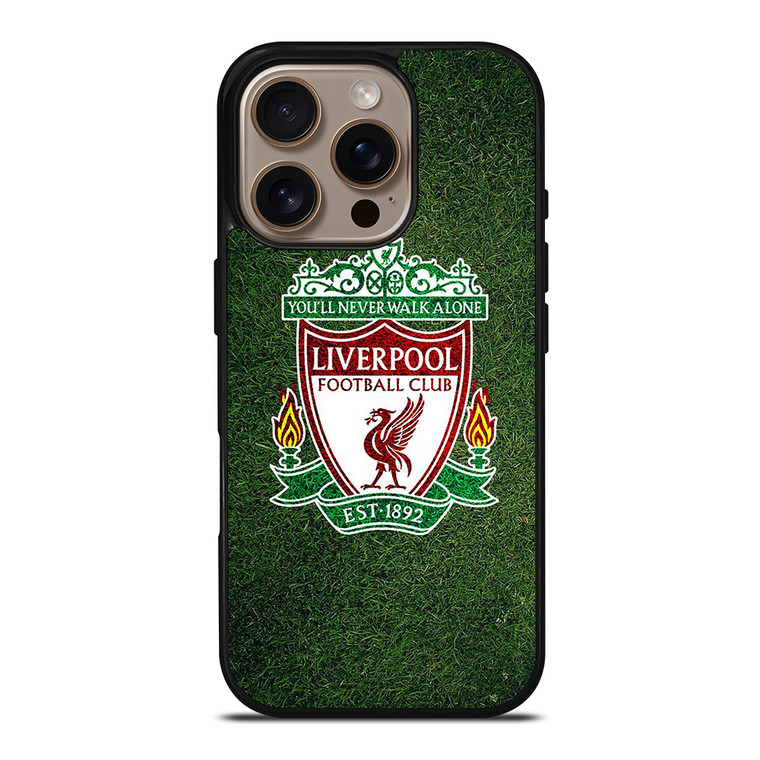 LIVERPOOL GRASS LOGO iPhone 16 Pro Case Cover