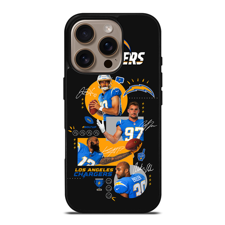 LOS ANGELES CHARGERS FOOTBALL TEAM iPhone 16 Pro Case Cover