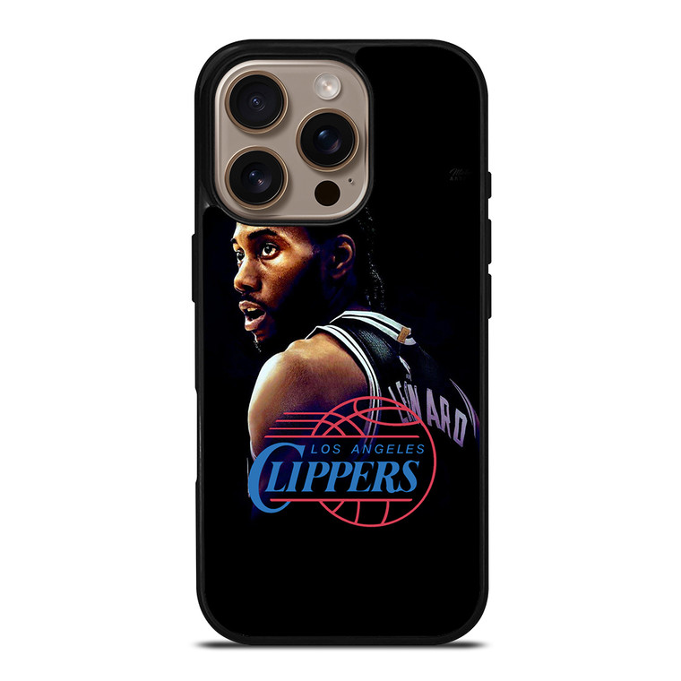 LOS ANGELES CLIPPERS KAWHI LEONARD iPhone 16 Pro Case Cover