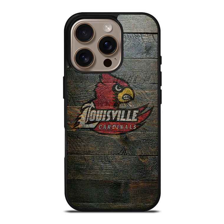 LOUISVILLE CARDINALS FOOTBALL iPhone 16 Pro Case Cover