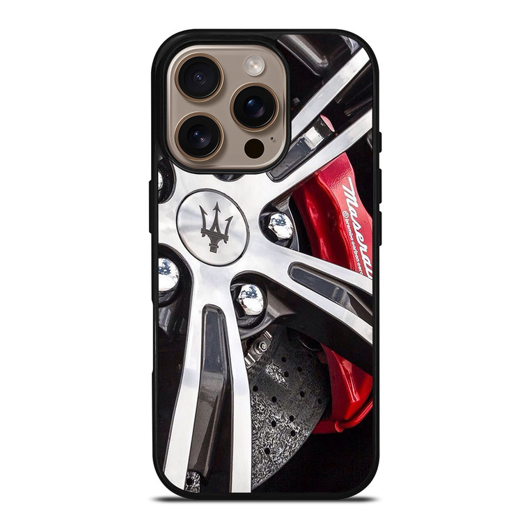 MASERATI LOGO RIM iPhone 16 Pro Case Cover