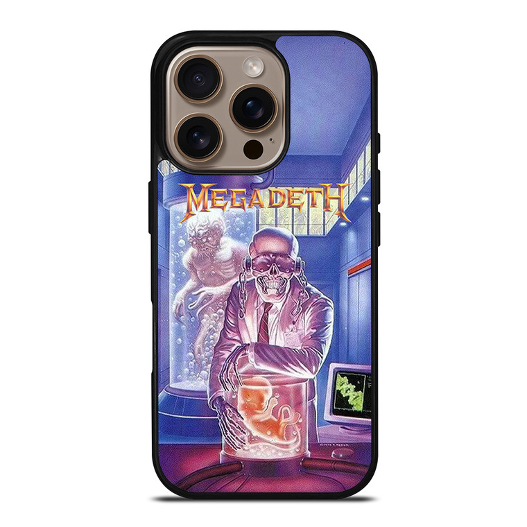 MEGADETH ROCK iPhone 16 Pro Case Cover