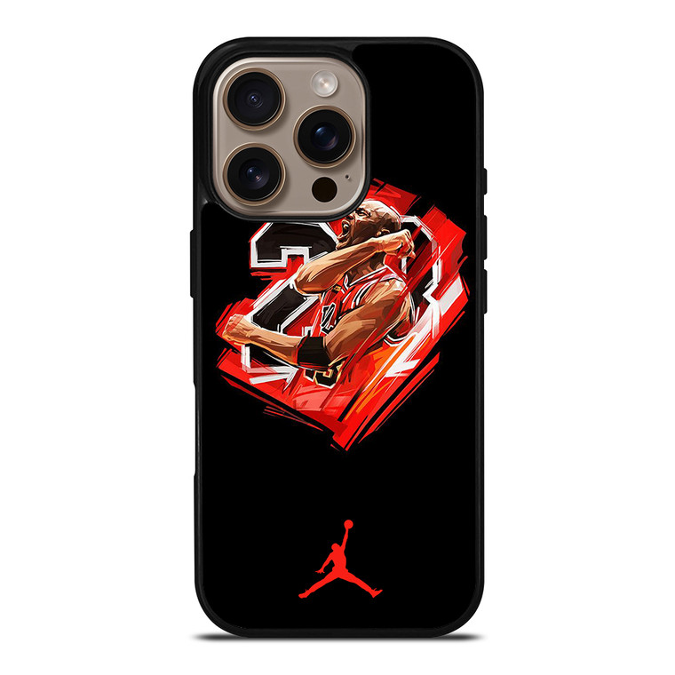 MICHAEL JORDAN LOGO iPhone 16 Pro Case Cover MICHAEL JORDAN LOGO iPhone 16 Pro Case Cover