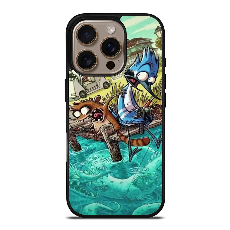 MORDECAI RIGBY CARTOON SERIES iPhone 16 Pro Case Cover