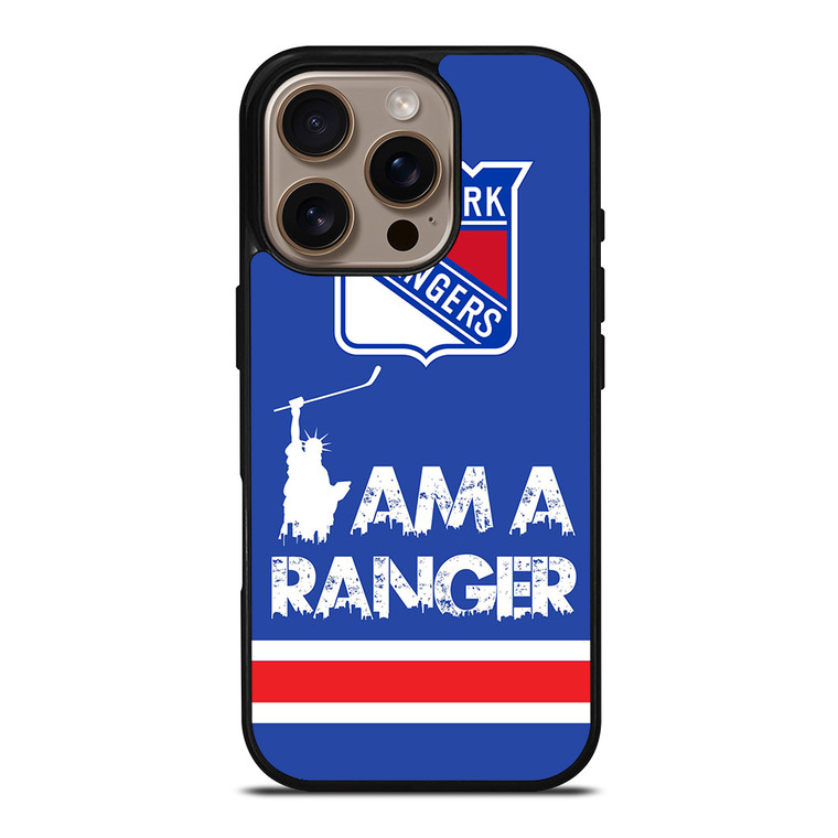 NEW YORK RANGERS PRIDE iPhone 16 Pro Case Cover