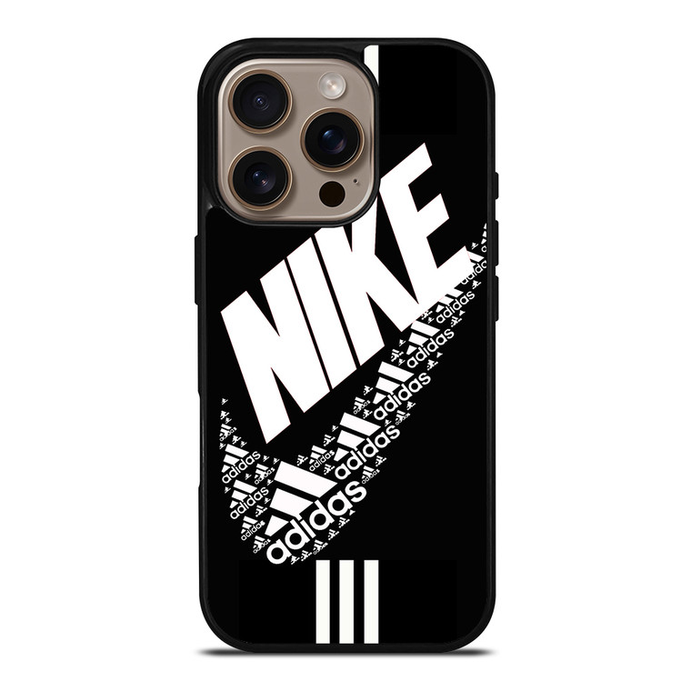 NIKE ADIDAS STRIPE iPhone 16 Pro Case Cover