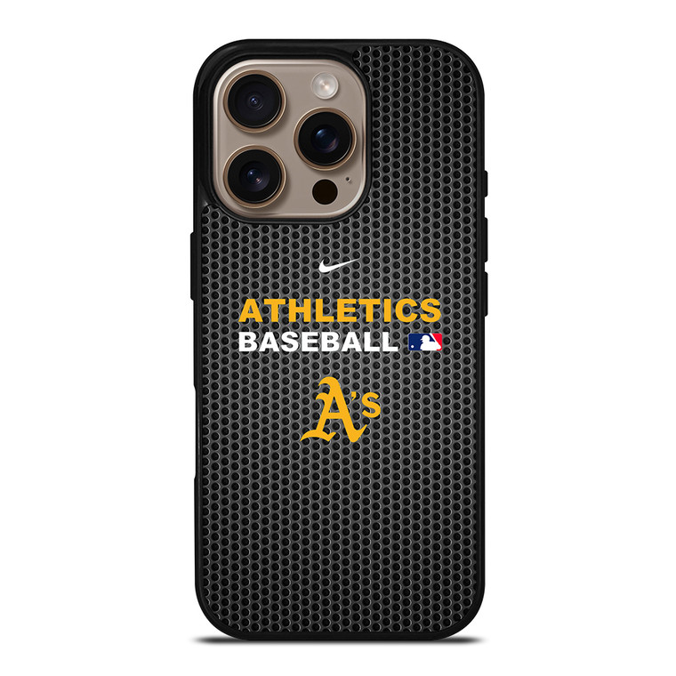 OAKLAND ATHLETICS METAL LOGO 2 iPhone 16 Pro Case Cover OAKLAND ATHLETICS METAL LOGO 2 iPhone 16 Pro Case Cover