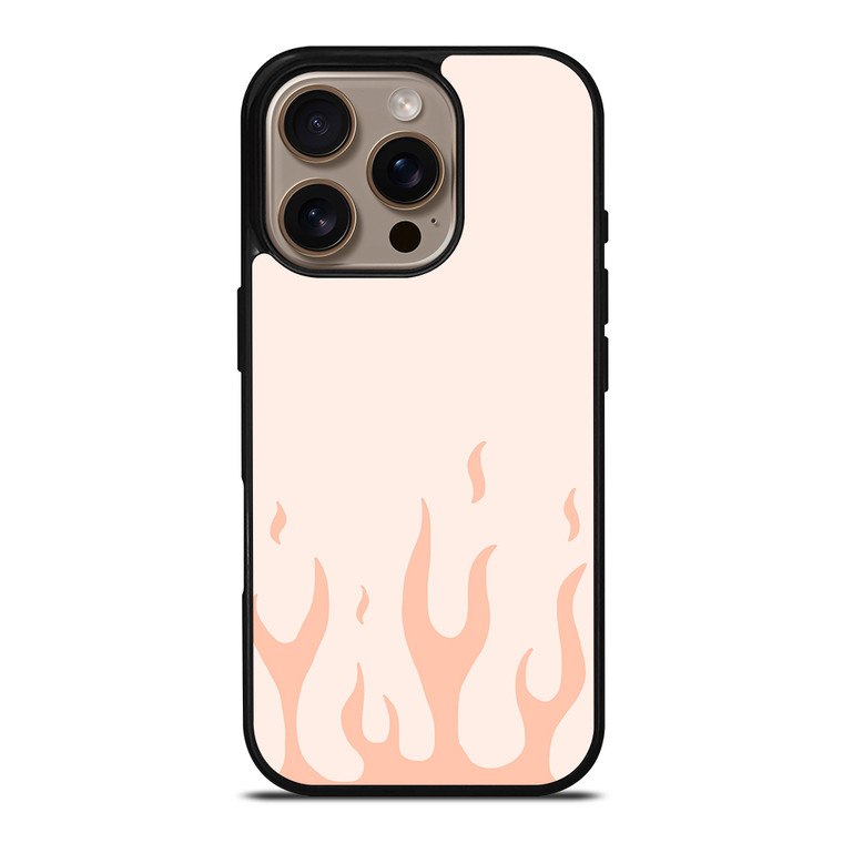 ORANGE FLAME iPhone 16 Pro Case Cover