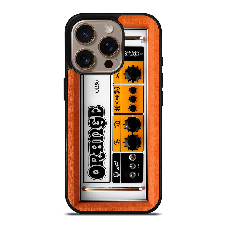 ORANGE GUITAR BASS AMP 1 iPhone 16 Pro Case Cover