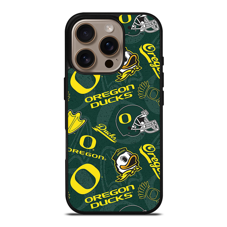 OREGON DUCKS COLLAGE 1 iPhone 16 Pro Case Cover