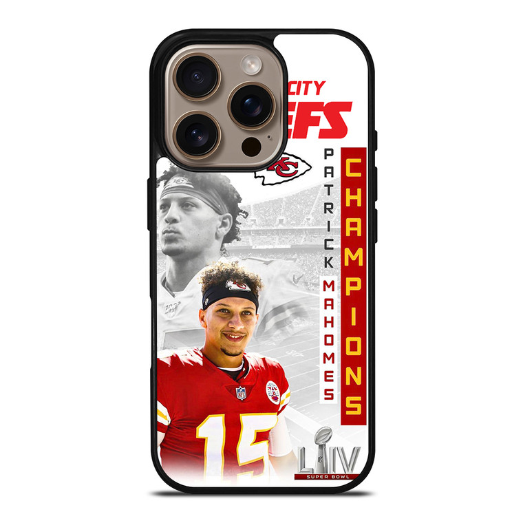 PATRICK MAHOMES KC CHIEFS iPhone 16 Pro Case Cover PATRICK MAHOMES KC CHIEFS iPhone 16 Pro Case Cover