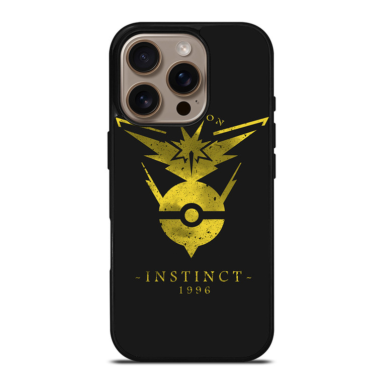 POKEMON GO TEAM INSTINCT 3 iPhone 16 Pro Case Cover