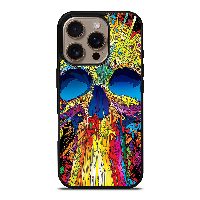 PSYCHEDELIC VISUALS TRIPPY iPhone 16 Pro Case Cover