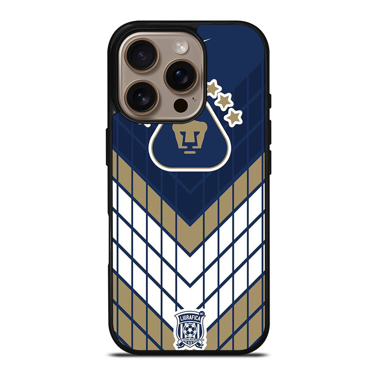 PUMAS UNAM CLUB DE FUTBOL iPhone 16 Pro Case Cover