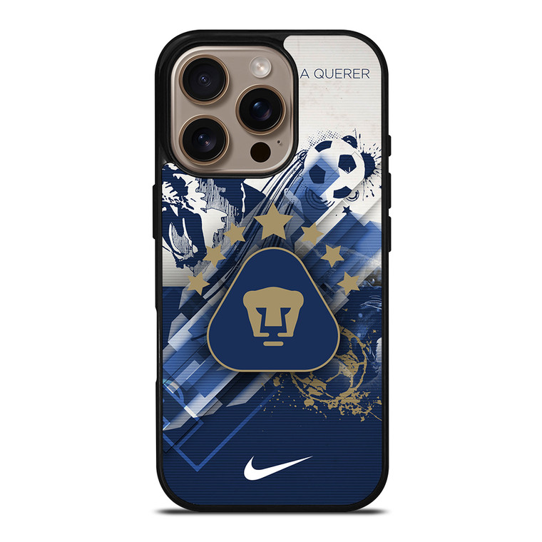 PUMAS UNAM FUTBOL CLUB iPhone 16 Pro Case Cover