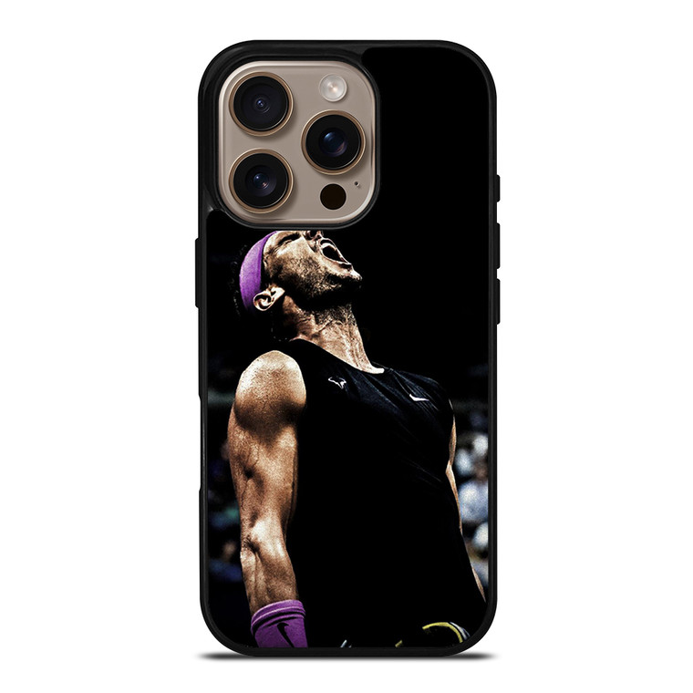 RAFAEL NADAL TENNIS PLAYER iPhone 16 Pro Case Cover