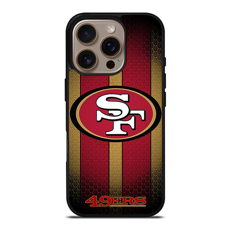 SAN FRANCISCO 49ERS STRIPE iPhone 16 Pro Case Cover