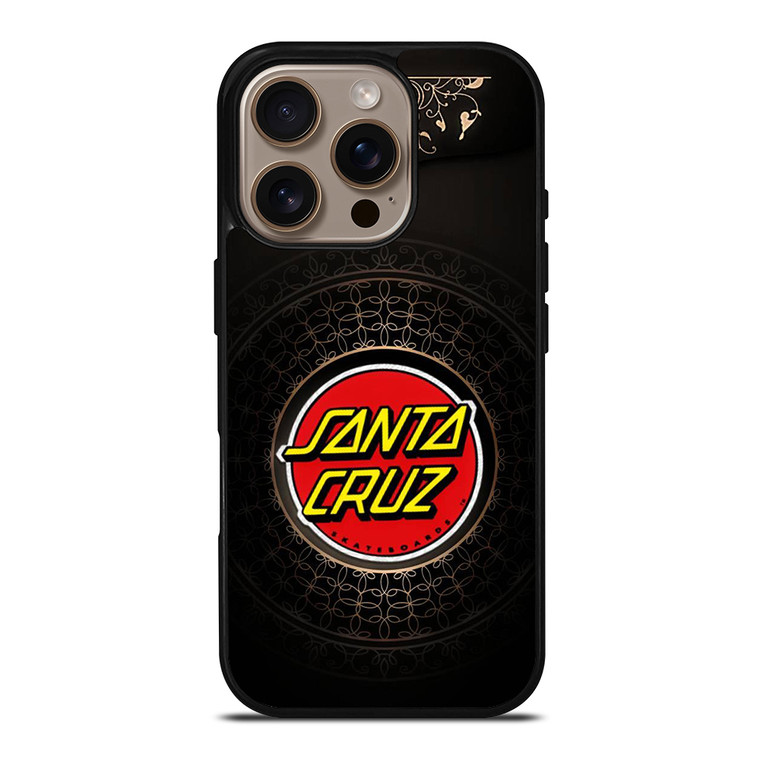 SANTA CRUZ SKATEBOARDS LOGO iPhone 16 Pro Case Cover