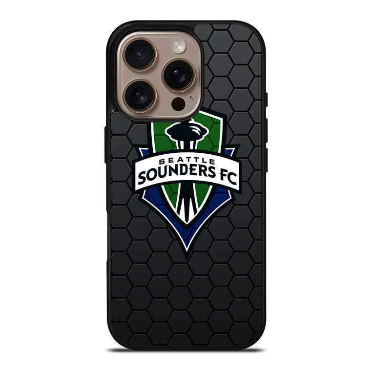 SEATTLE SOUNDERS HEXAGON iPhone 16 Pro Case Cover