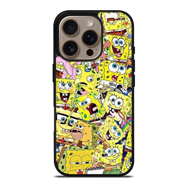 SPONGEBOB COLLAGE iPhone 16 Pro Case Cover