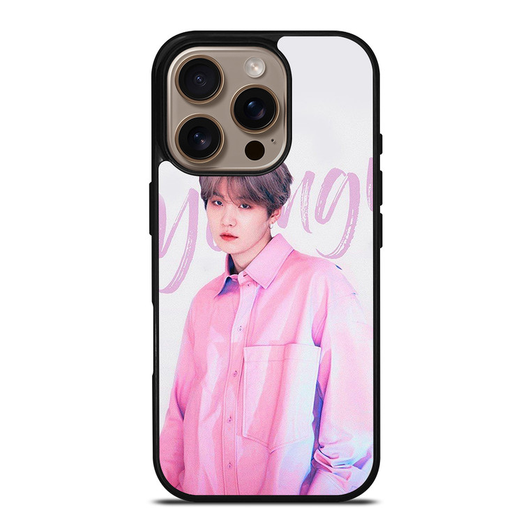 SUGA BTS iPhone 16 Pro Case Cover