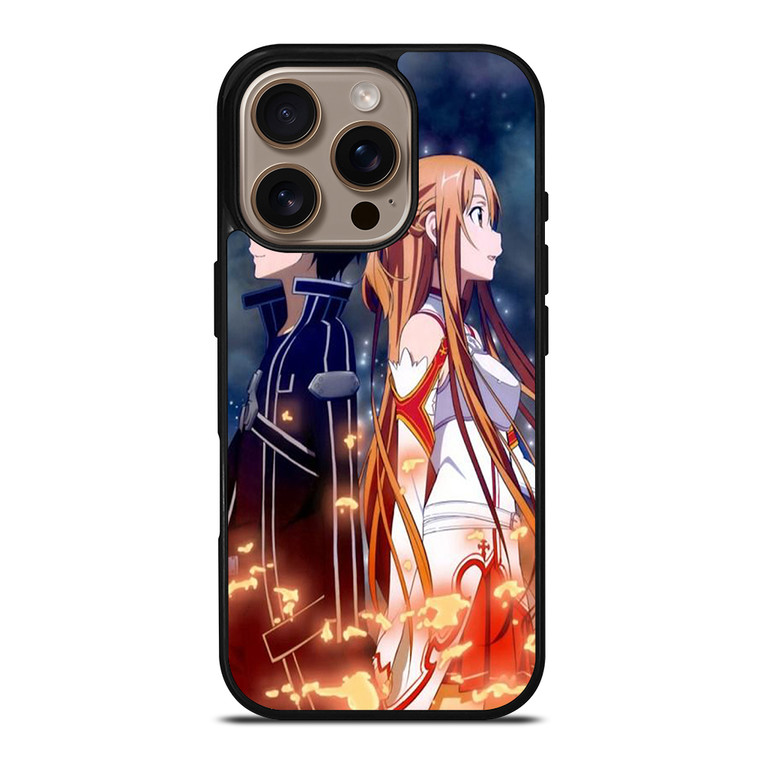 SWORD ART ONLINE KIRITO AND ASUNA 2 iPhone 16 Pro Case Cover