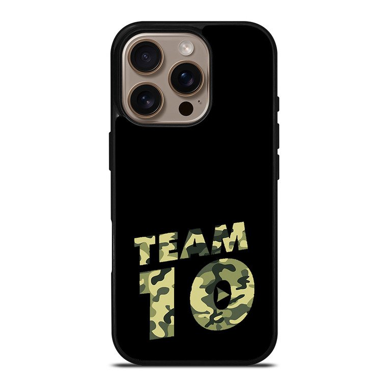 TEAM 10 CAMOUFLAGE iPhone 16 Pro Case Cover