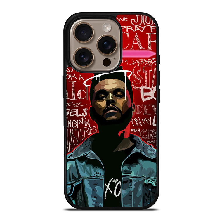 THE WEEKND XO QUOTES iPhone 16 Pro Case Cover THE WEEKND XO QUOTES iPhone 16 Pro Case Cover