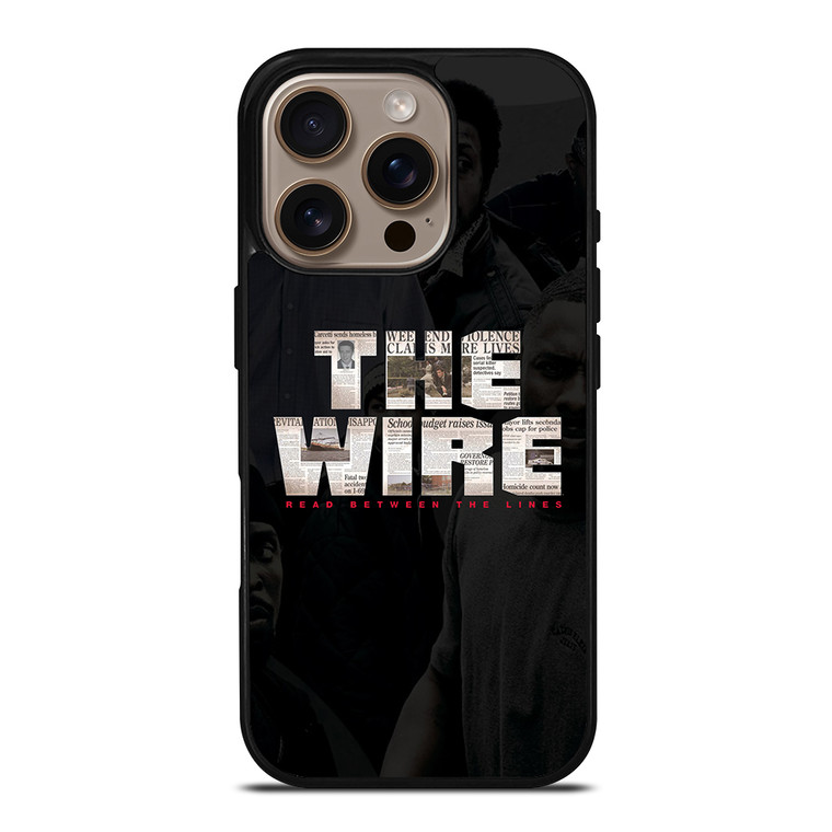 THE WIRE LOGO iPhone 16 Pro Case Cover